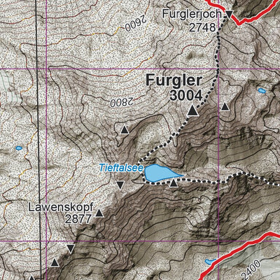 Furgler Sommerkarte 2025 1:25.000 Preview 3