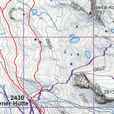 Bildkartographie Skitourenkarte Piz Buin 2023 1:25.000 bundle exclusive