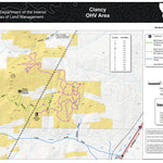 BLM - Montana/Dakotas BLM MT/Dakotas Clancy OHV Area digital map