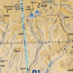 BLM Utah Fire Moab Sectional Aviation Hazard Map 2024 digital map