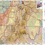 BLM Utah Fire Richfield Sectional Aviation Hazard Map 2024 digital map