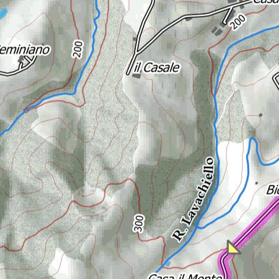 Boreal Mapping Albinea e l'anello di Ca del Vento digital map