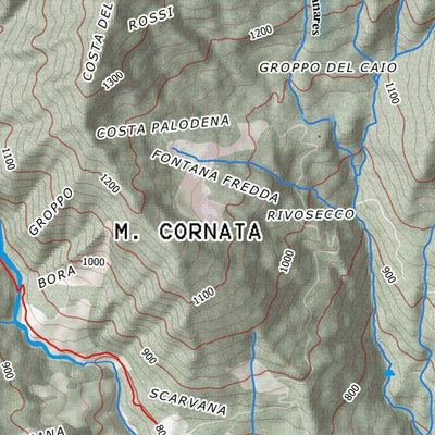 Boreal Mapping Anello di Monte Caio digital map