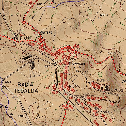 Badya Map Badia Tedalda T10K Map by Boreal Mapping | Avenza Maps