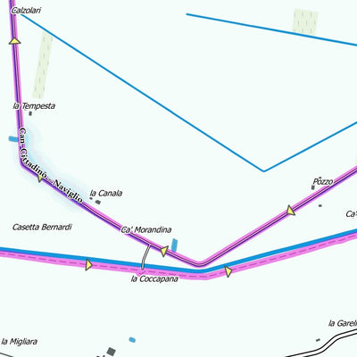 Boreal Mapping Burana – Da Vigarano a Bondeno digital map