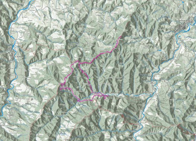 Boreal Mapping Casola, Baffadi e la basilica di Valmaggiore digital map