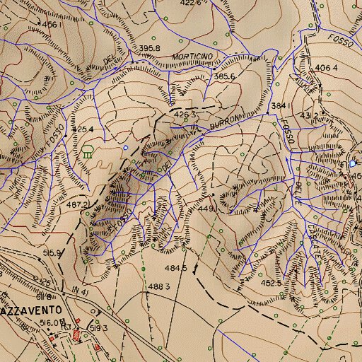 Castell'Azzara T10K Map by Boreal Mapping | Avenza Maps