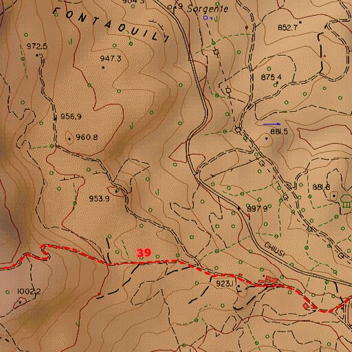 Verna Map Chiusi della Verna T10K Map by Boreal Mapping | Avenza Maps