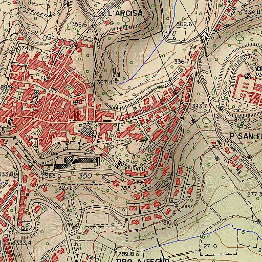 Chiusi Map Chiusi T10K Map by Boreal Mapping | Avenza Maps