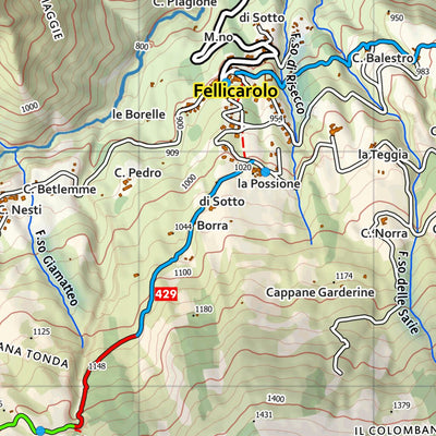 Boreal Mapping Cimone East Hiking/MTB (2023) digital map