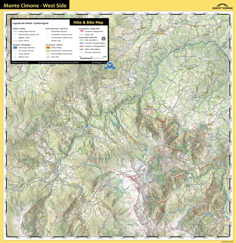 Boreal Mapping Cimone West Hiking/MTB (2023) digital map