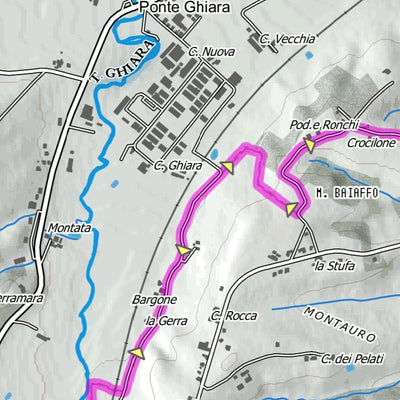 Boreal Mapping Da Fidenza a Salsomaggiore: la Val Stirone digital map