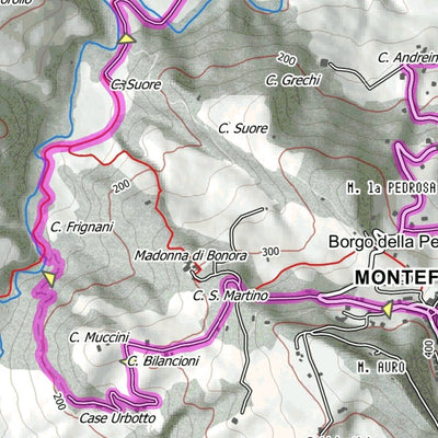 Boreal Mapping Da Morciano di Romagna a Montefiore Conca digital map