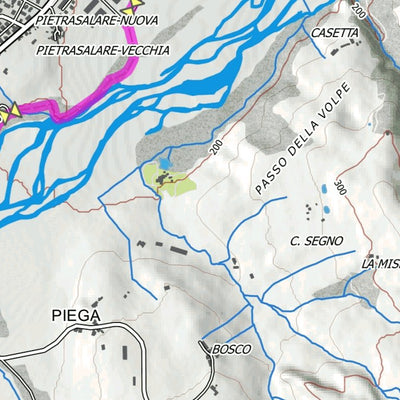 Boreal Mapping Da Pietracuta a Novafeltria digital map