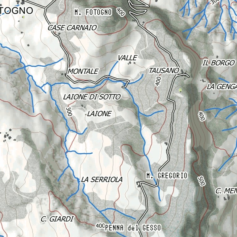 Da Pietracuta a Novafeltria Map - Boreal Mapping Da Pietracuta A Novafeltria Digital Map 