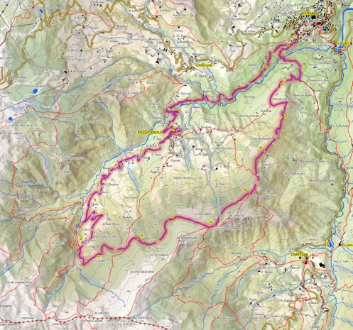 Discesa di Monte Lancio - 425 Map by Boreal Mapping | Avenza Maps