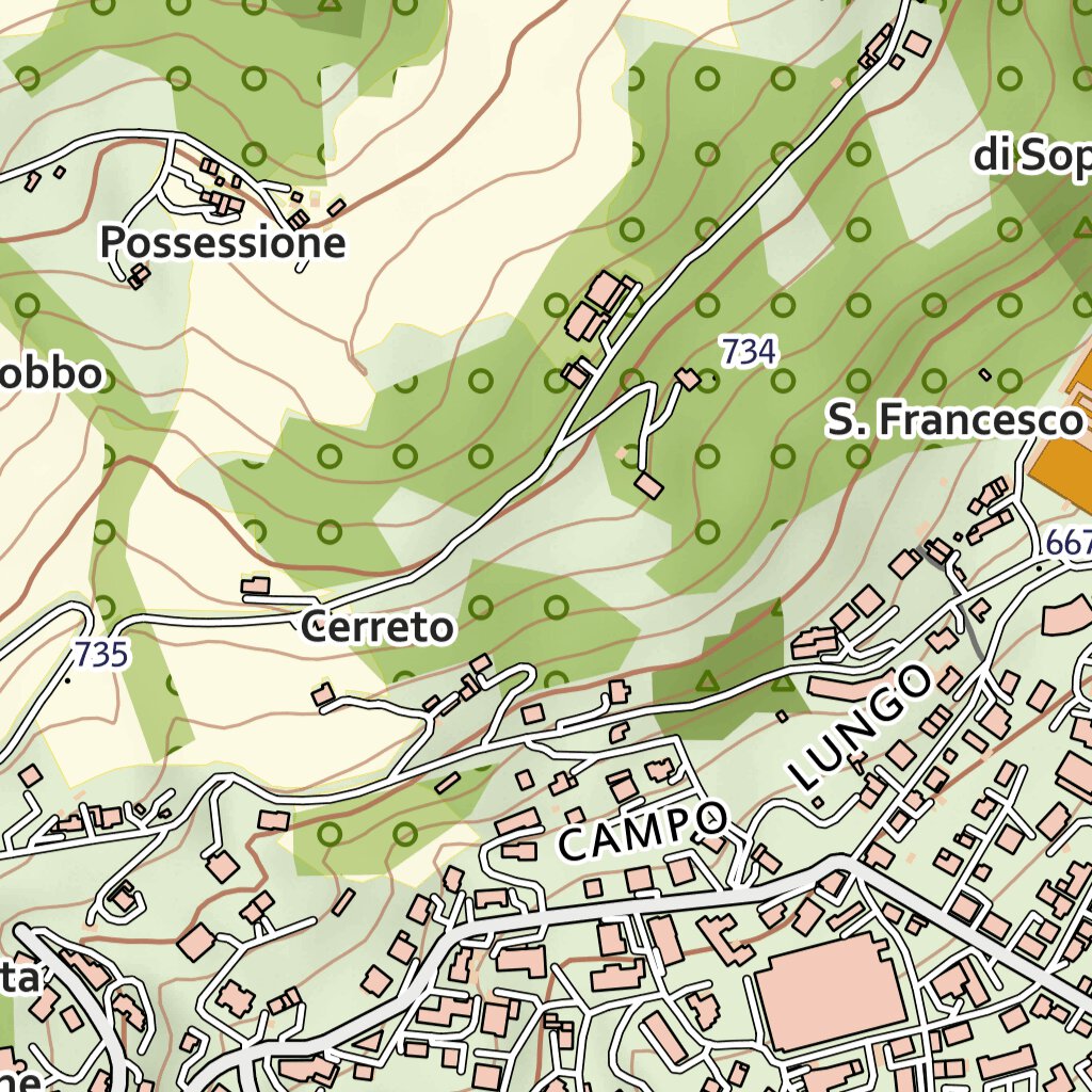 Fanano dintorni Map by Boreal Mapping - Boreal Mapping Fanano Dintorni Digital Map 