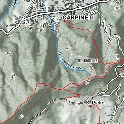 Boreal Mapping Felina e uno sguardo alla pietra di Bismantova digital map