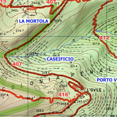 Boreal Mapping Isola di Capraia digital map