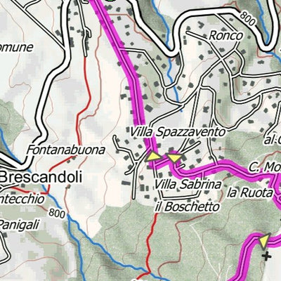 Boreal Mapping L'alpe di Monghidoro digital map