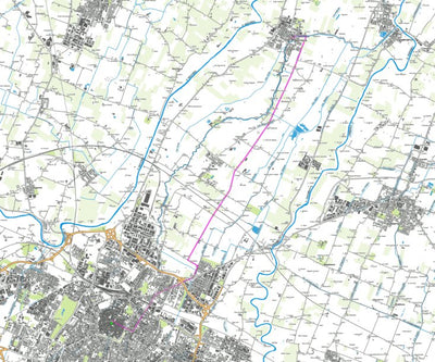 Boreal Mapping L’ex ferrovia Modena – Mirandola digital map