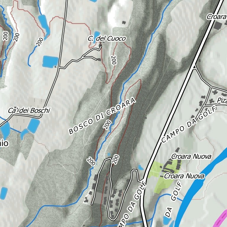 La ciclovia del Trebbia Map by - Boreal Mapping La Ciclovia Del Trebbia Digital Map 