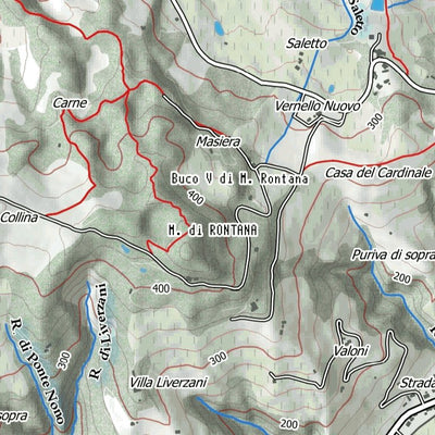 Boreal Mapping La valle del Sintria e Monte Mauro digital map