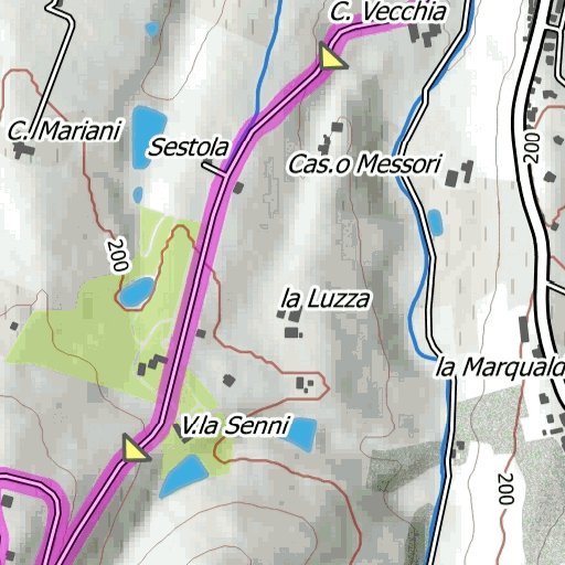 Maranello e le Salse di Nirano Map by Boreal Mapping | Avenza Maps