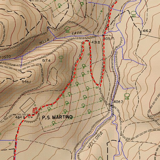 Map Rosa Italy Poggio Rosa T10K Map by Boreal Mapping | Avenza Maps