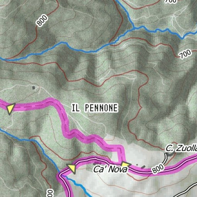 Boreal Mapping Ponte d'Ercole digital map