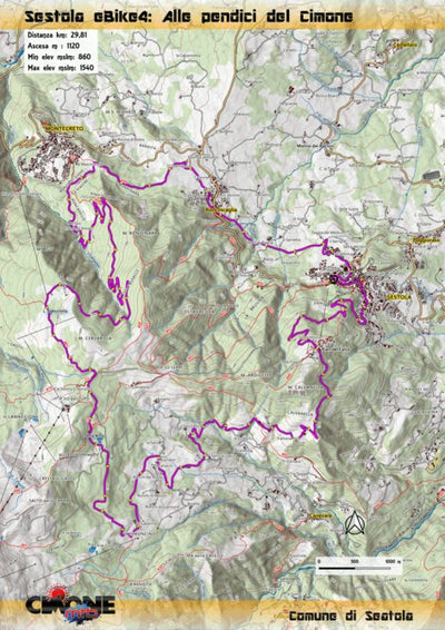 Boreal Mapping Sestola eBike 4 digital map
