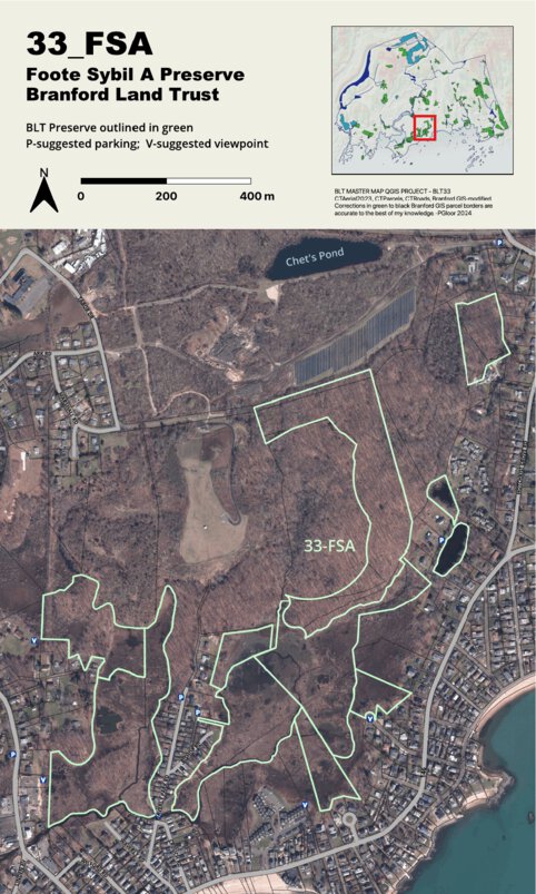 BLT Foote Sybil A Preserve: 33_FSA Map by Branford Land Trust | Avenza Maps