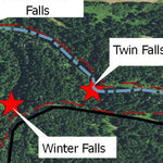 Brian Murray Silver Creek Falls Oregon digital map