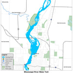 Brinks Wetland Services Inc. Mississippi Water Trail Belle Prairie Park to Le Bourget Park digital map