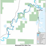 Brinks Wetland Services Inc. Mississippi Water Trail - Big Sandy Lake Rec Area to Wolds Ferry digital map