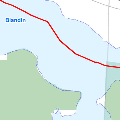 Brinks Wetland Services Inc. Mississippi Water Trail - Pokegama Lake Rec Area to Sylvan Bay Landing digital map