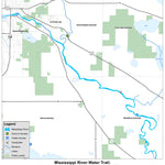 Brinks Wetland Services Inc. Mississippi Water Trail Steamboat Park to Blackberry Bridge digital map