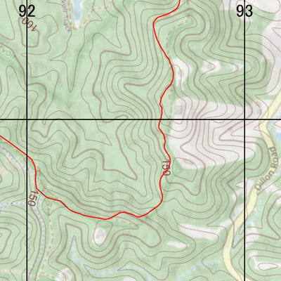 Brisbane Trail Ultra Brisbane Trail Ultra 100Mile - Leg 1 digital map