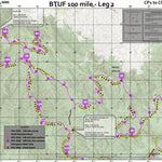 Brisbane Trail Ultra Brisbane Trail Ultra 100Mile - Leg 2 digital map