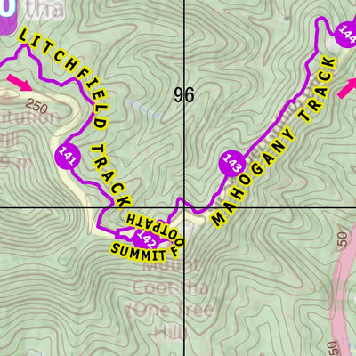 Brisbane Trail Ultra Brisbane Trail Ultra 100Mile - Leg 7 digital map