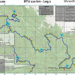 Brisbane Trail Ultra Brisbane Trail Ultra 110km - Leg 2 digital map