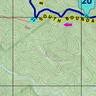Brisbane Trail Ultra Brisbane Trail Ultra 110km - Leg 4 digital map