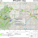 Brisbane Trail Ultra Brisbane Trail Ultra 30km - Leg 2 digital map