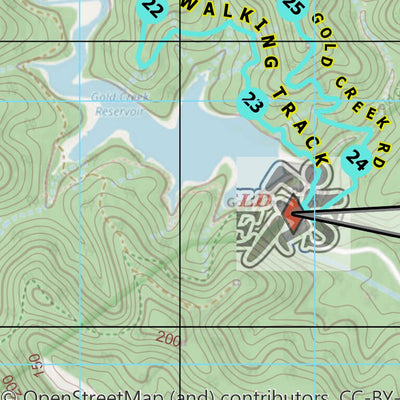 Brisbane Trail Ultra Brisbane Trail Ultra 60km - Leg 2 digital map