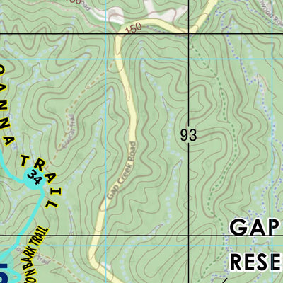 Brisbane Trail Ultra Brisbane Trail Ultra 60km - Leg 3 digital map
