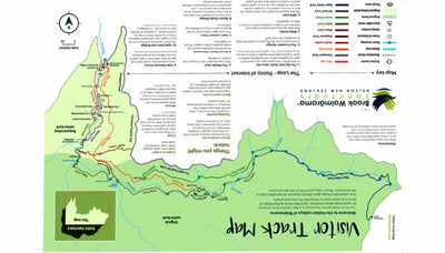Brook Waimārama Sanctuary Brook Waimārama Sanctuary Visitor Map digital map