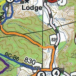 Brushy Creek Lodge & Resort Brushy Creek Lodge Horse Trails digital map