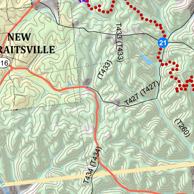 Buckeye Trail Association New Straitsville Section digital map