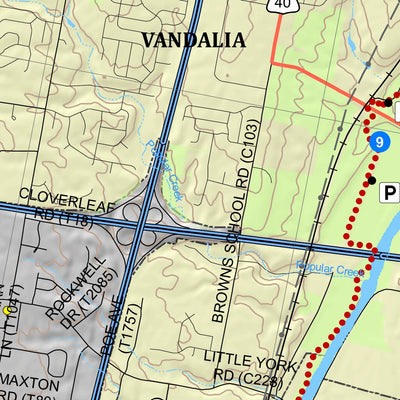 Buckeye Trail Association Troy Section digital map