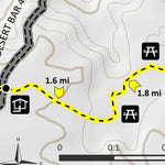 Buckskin Mountain State Park Buckskin Mountain State Park Trail Map digital map